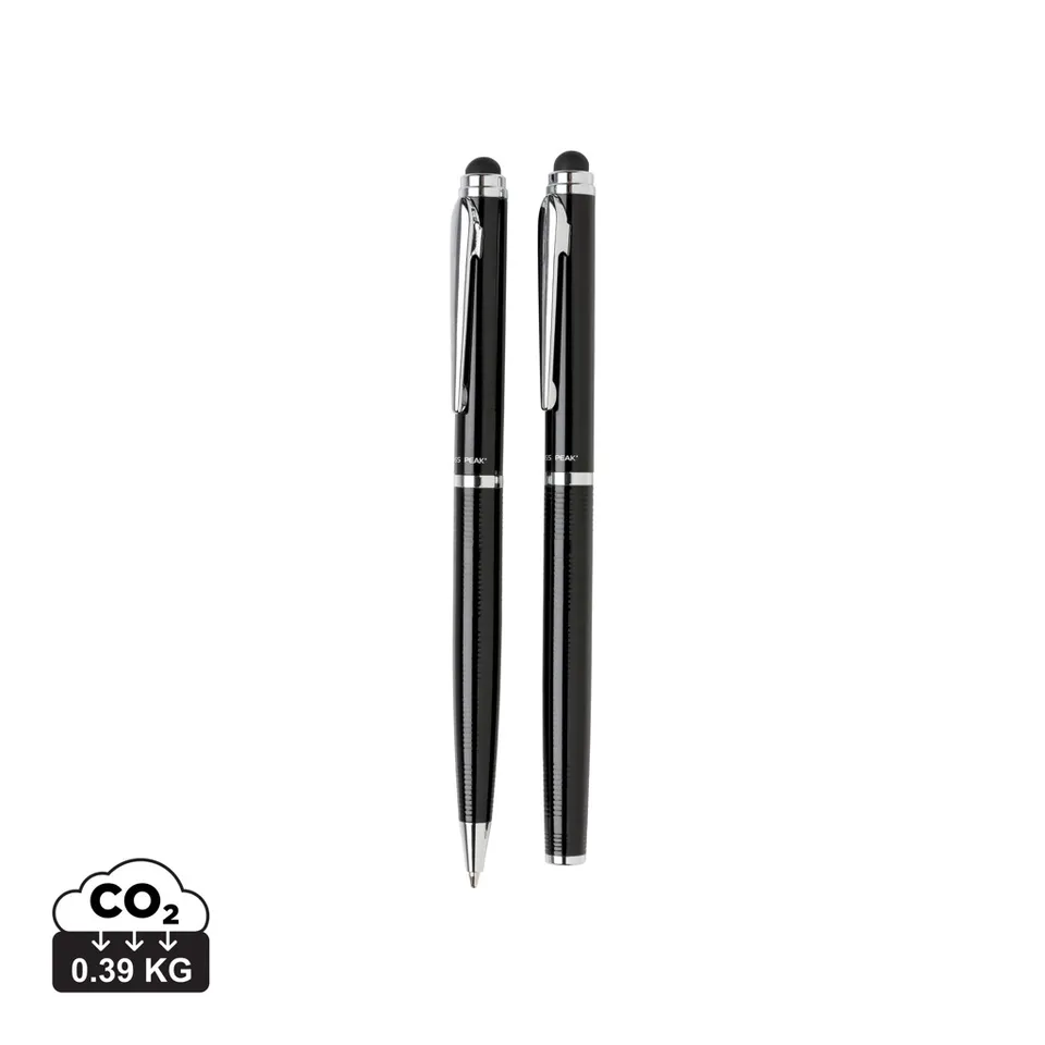 Swiss Peak Ufficio & Scrittura set penne deluxe nero touchscreen