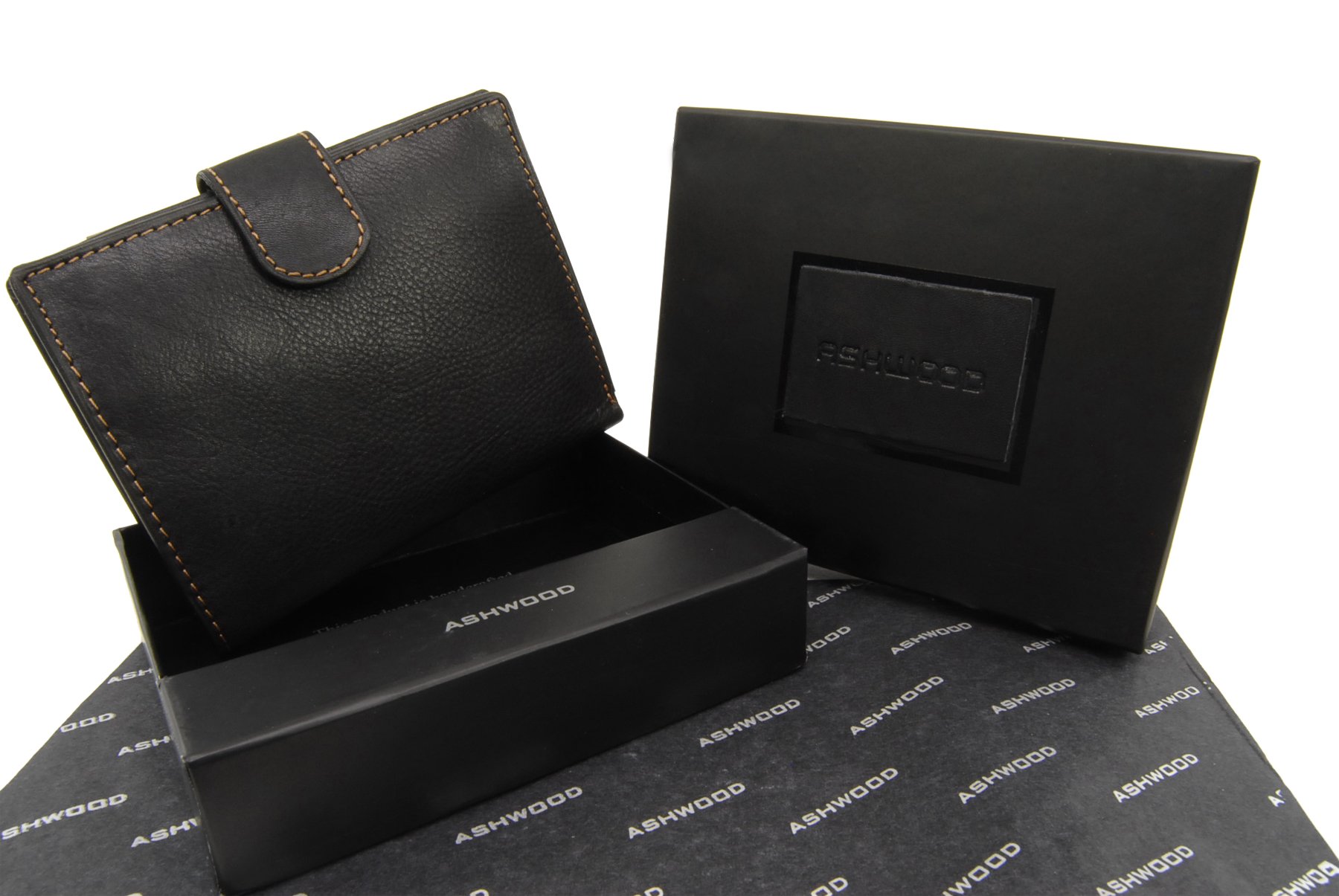 Ashwood Wallets 1246 portafoglio organiser uomo in pelle