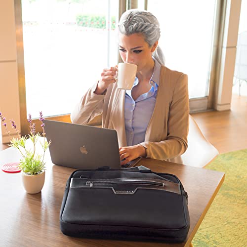 EVERKI Valigette per Portatile Business 414 borsa laptop nera 14,1" memory foam