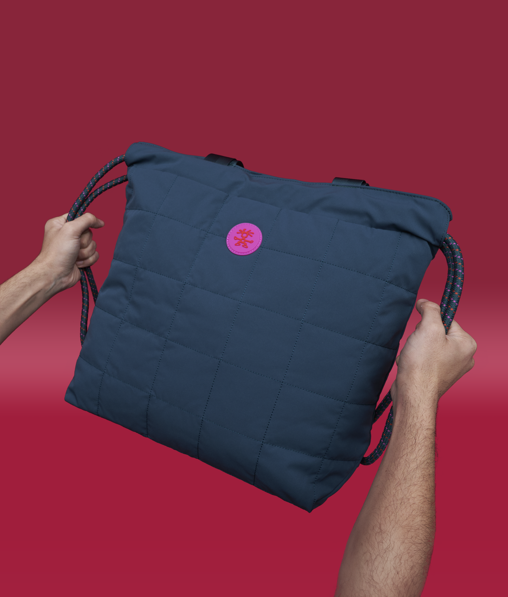 Crumpler Tote Bags Premium Occupant borsa tote blu royal convertibile in zaino