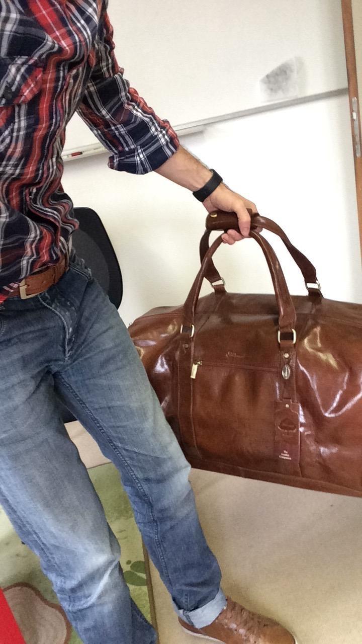 Ashwood Holdalls 2081 borsone da viaggio in pelle extra large