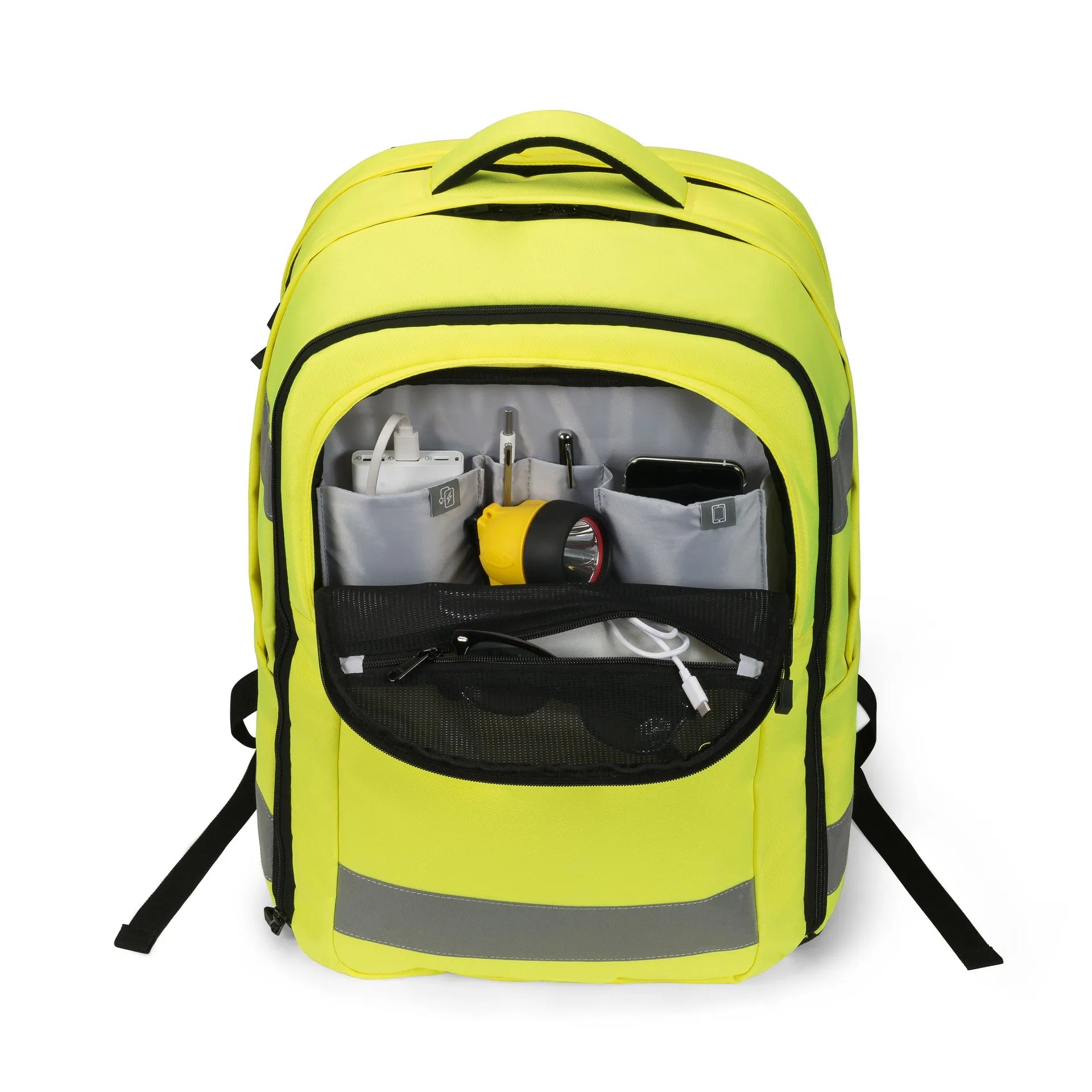 BASE XXO Backpacks HI-VIS 32-38 Litre Yellow zaino 32-38 L alta visibilità
