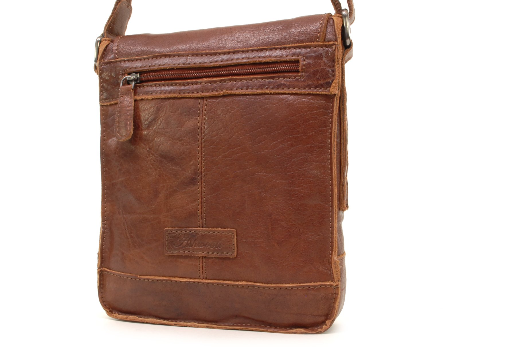 Ashwood Man Bags & Briefcases 8341 borsa a tracolla A5 in pelle