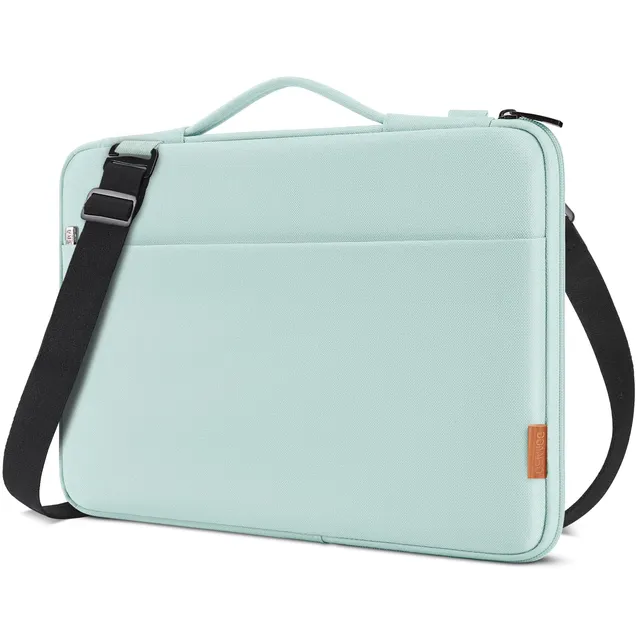 Domiso Laptop Sleeve 15,6 Pollici custodia laptop verde menta impermeabile
