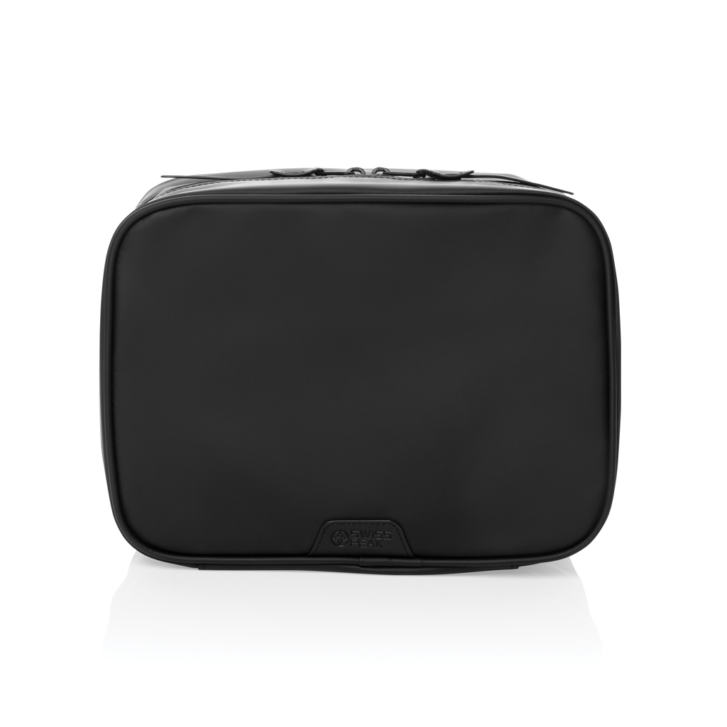 Swiss Peak Accessori da viaggio Beauty case multifunzionale OSLO RCS nero, pieghevole
