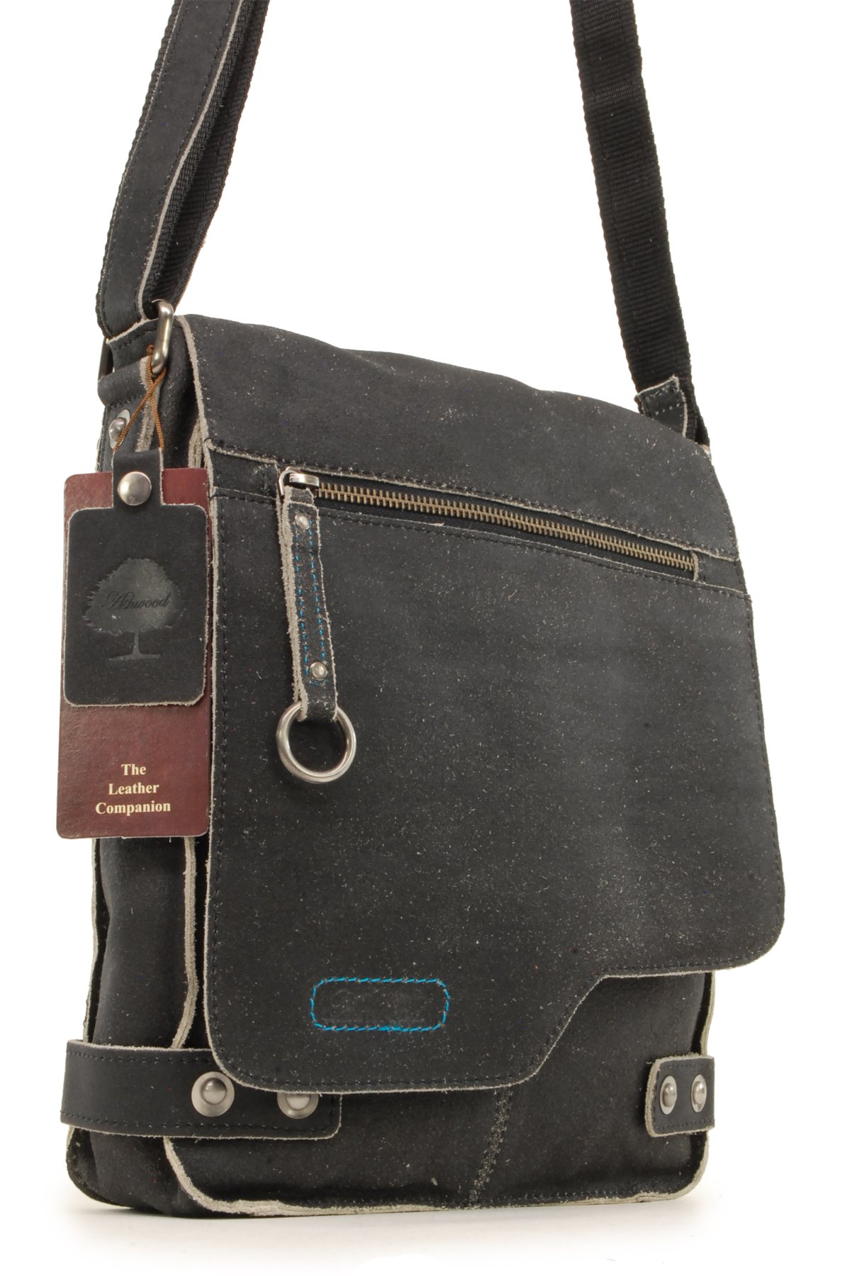 Ashwood Man Bags & Briefcases 8352 Camden borsa messenger A5 pelle vintage