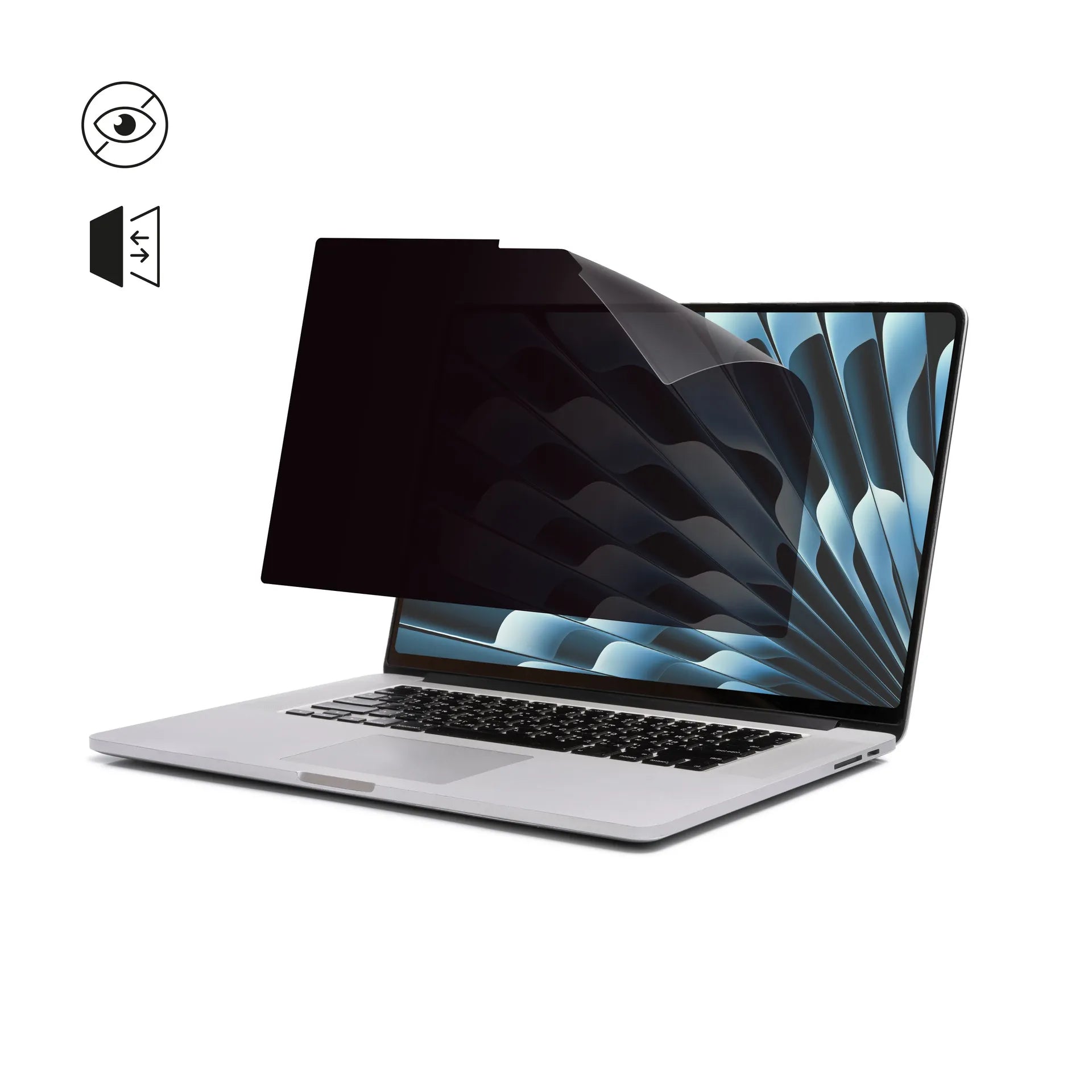 BASE XXO Screen Filters Privacy Filter 2-way adhesive Apple Macbook Pro (2017) / Air (2018) 13 filtro privacy