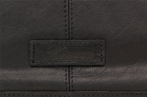 Ashwood Kingston Leather Companion 8343 borsa messenger in pelle con scomparto laptop