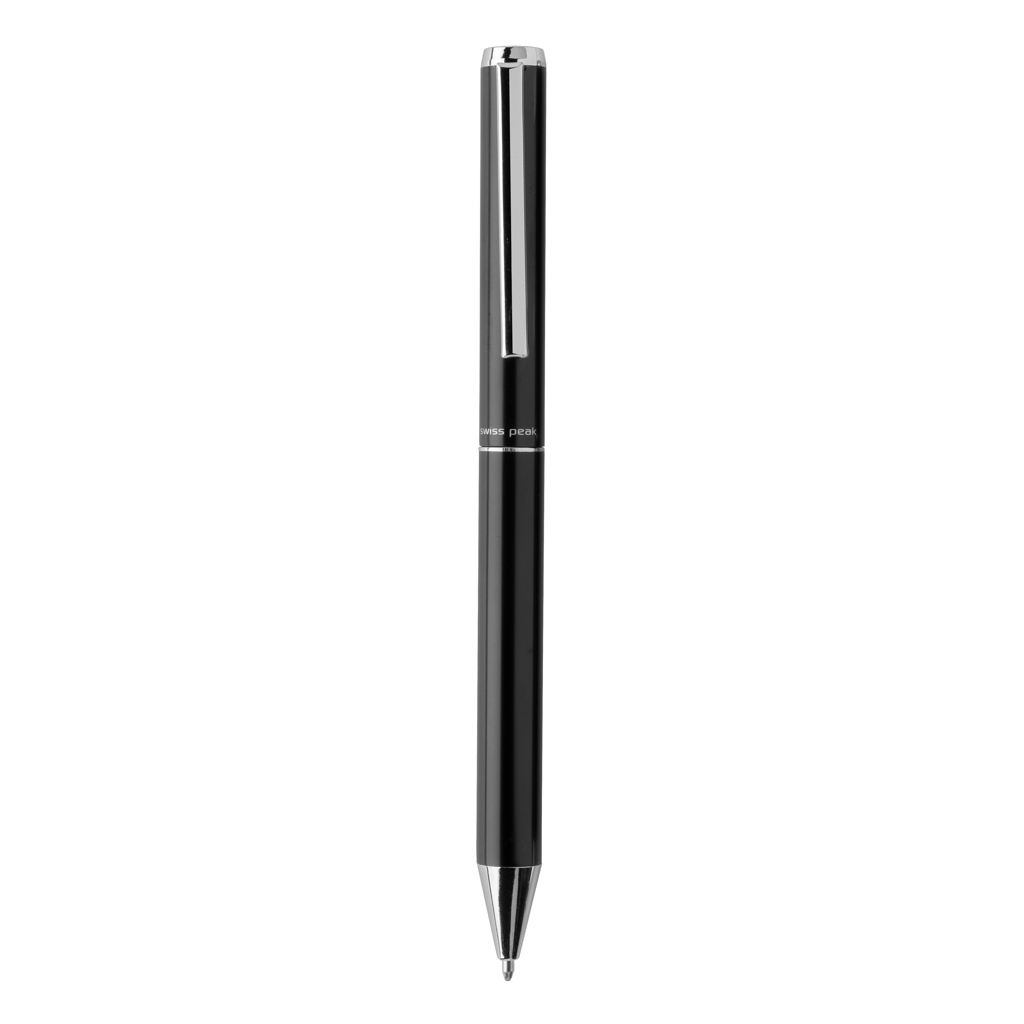 Swiss Peak Ufficio & Scrittura Penna Cedar alluminio riciclato certificato RCS nera