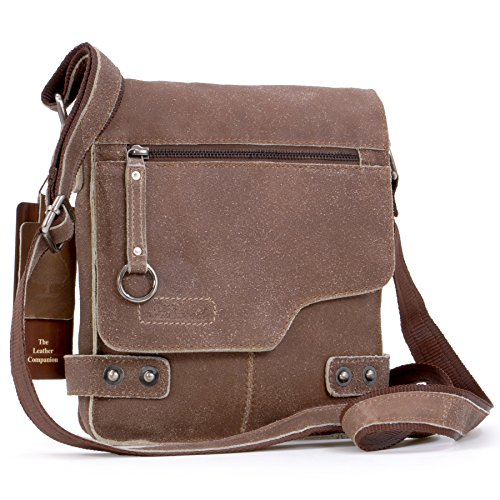 Ashwood Man Bags & Briefcases 8351 borsa a tracolla A5 pelle vintage