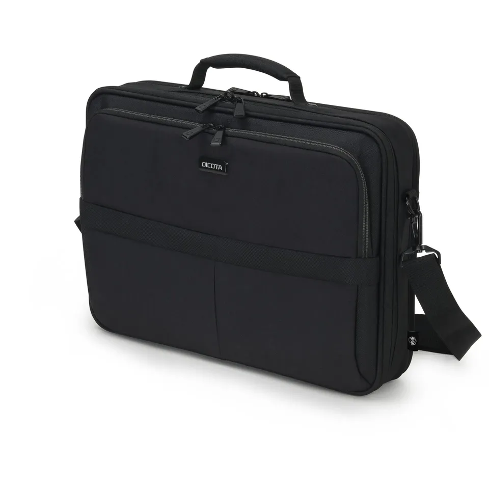 BASE XXO Laptop Bags Eco Multi Plus SCALE 14-15.6 borsa laptop nera in PET riciclato