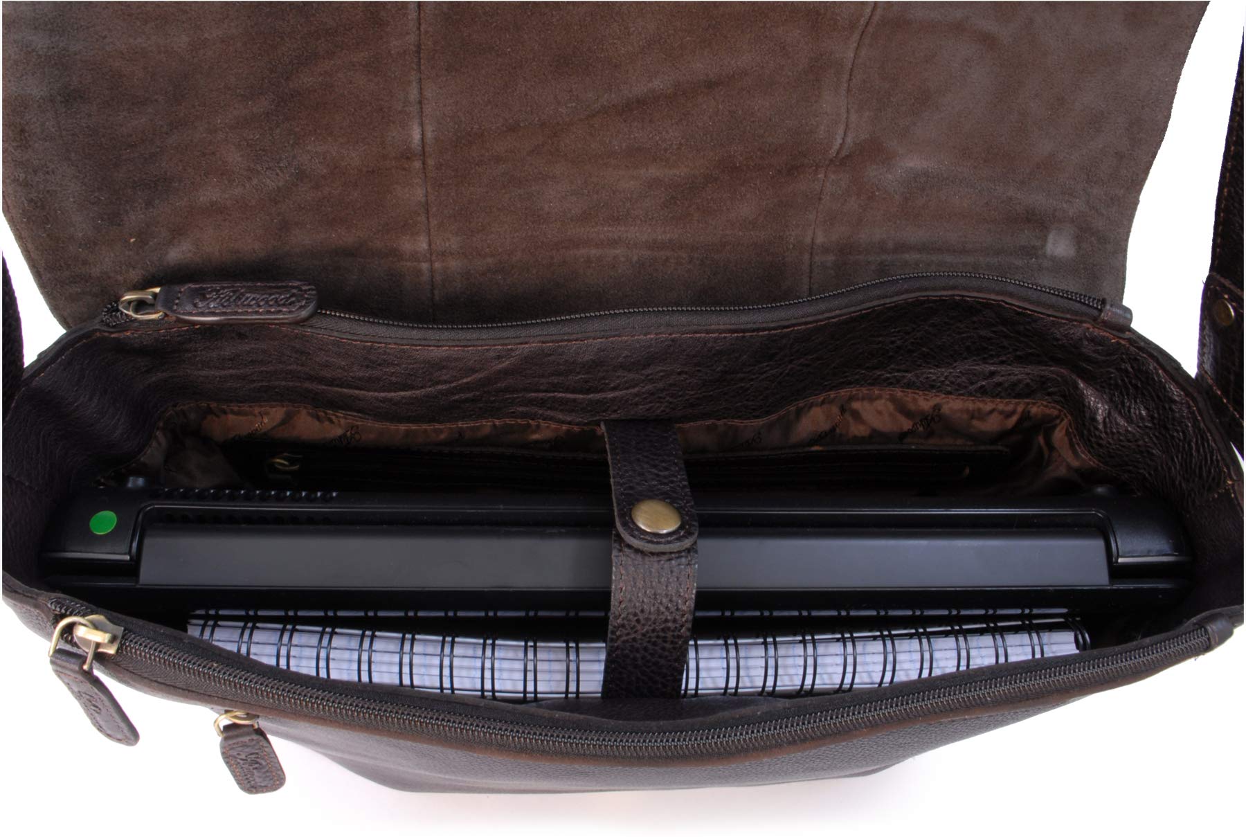 Ashwood Man Bags & Briefcases Pedro borsa messenger in pelle capiente