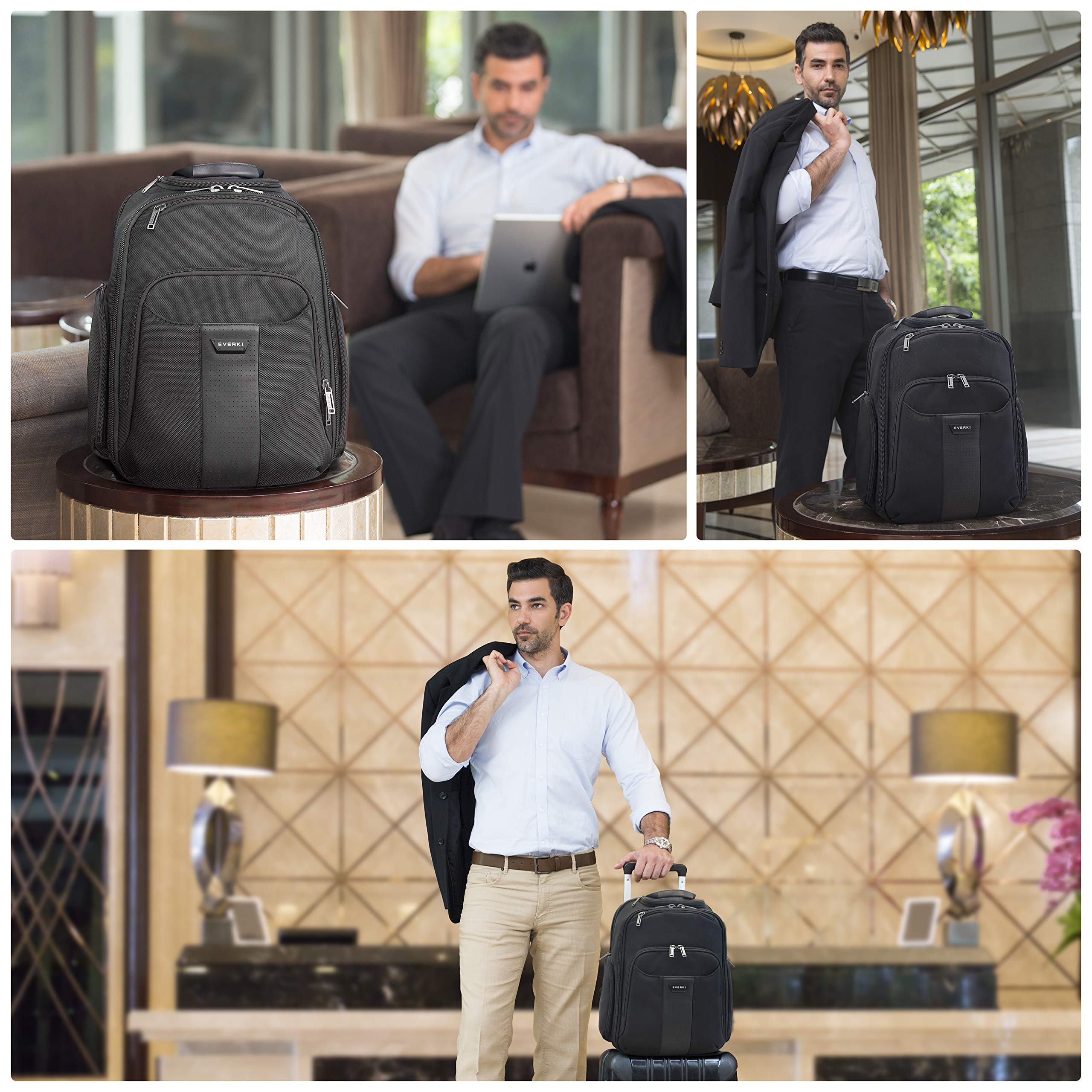 EVERKI Zaini per Portatile Versa 2 zaino laptop Nero 21,5 L