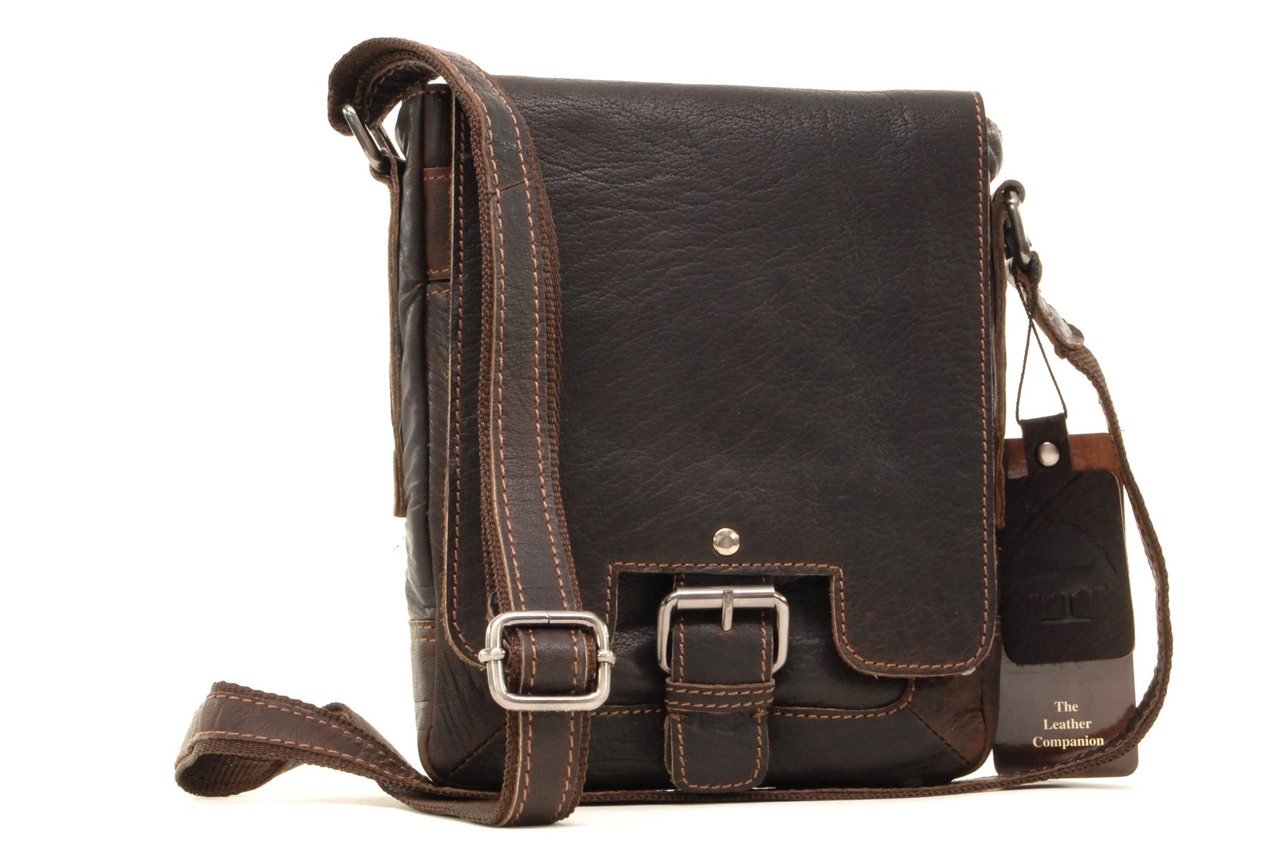 Ashwood Man Bags & Briefcases 8341 borsa a tracolla A5 in pelle