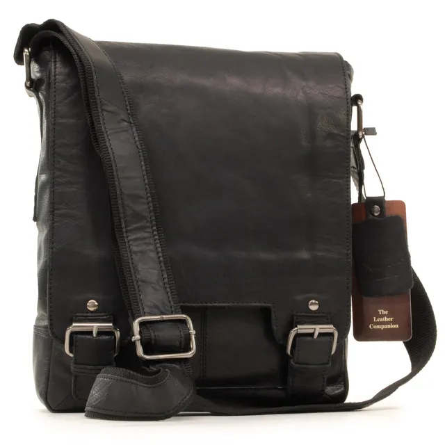 Ashwood Kingston Leather Companion 8342 borsa messenger in pelle