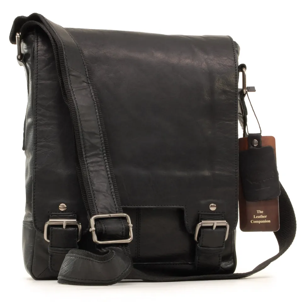 Ashwood Kingston Leather Companion 8342 borsa messenger in pelle