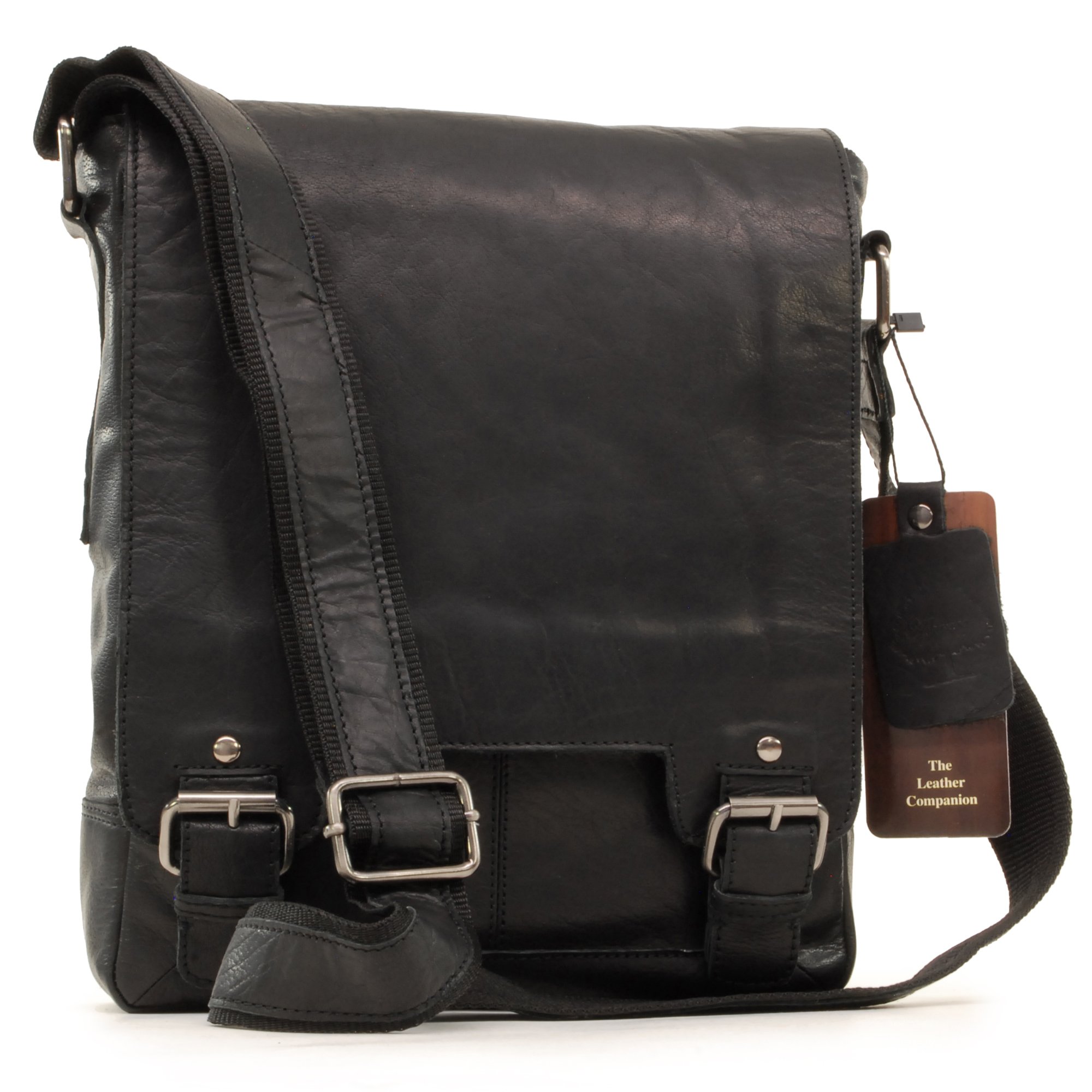 Ashwood Kingston Leather Companion 8342 borsa messenger in pelle