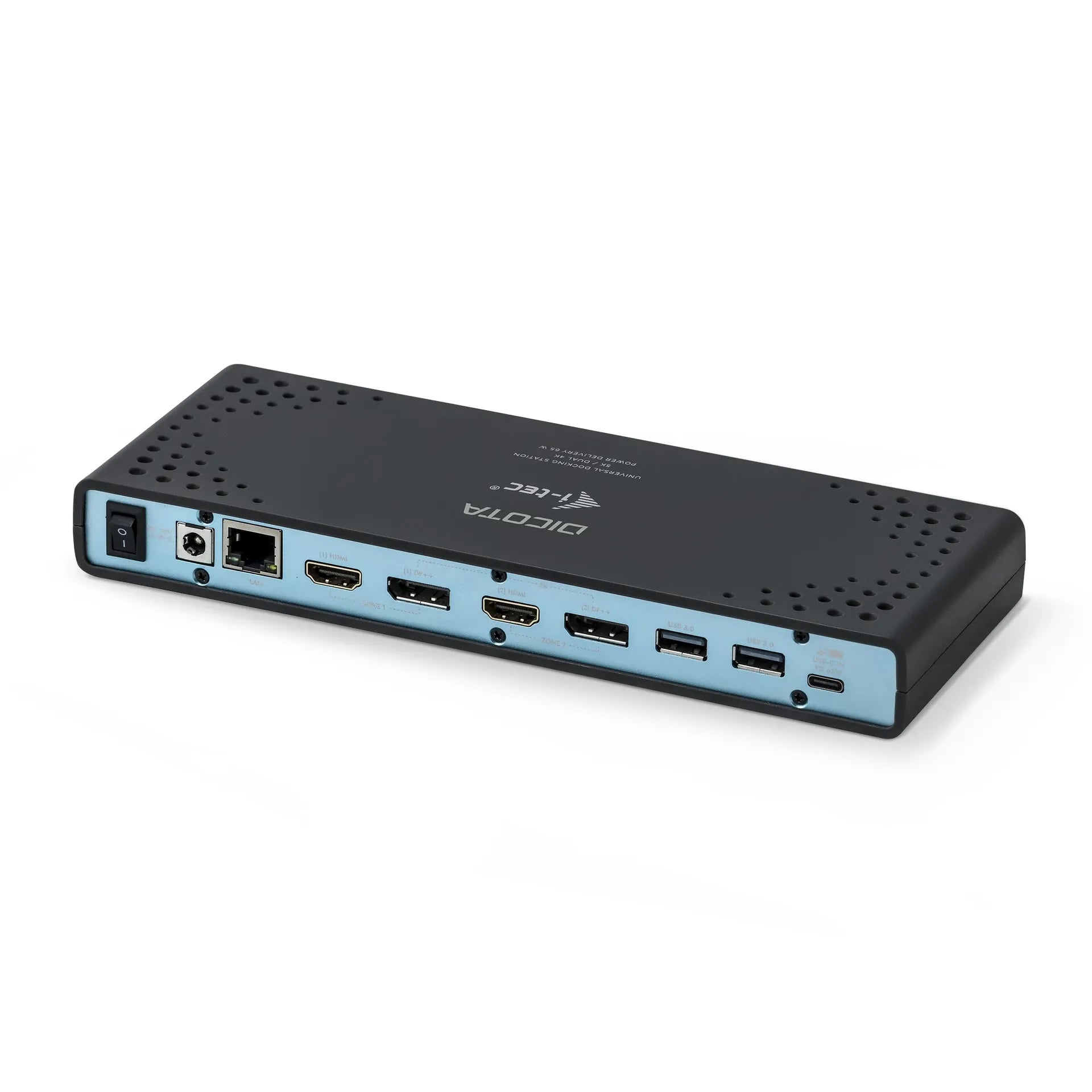 BASE XXO Docking Stations USB-C 13-in-1 5K HDMI/DP PD 65W UK dock