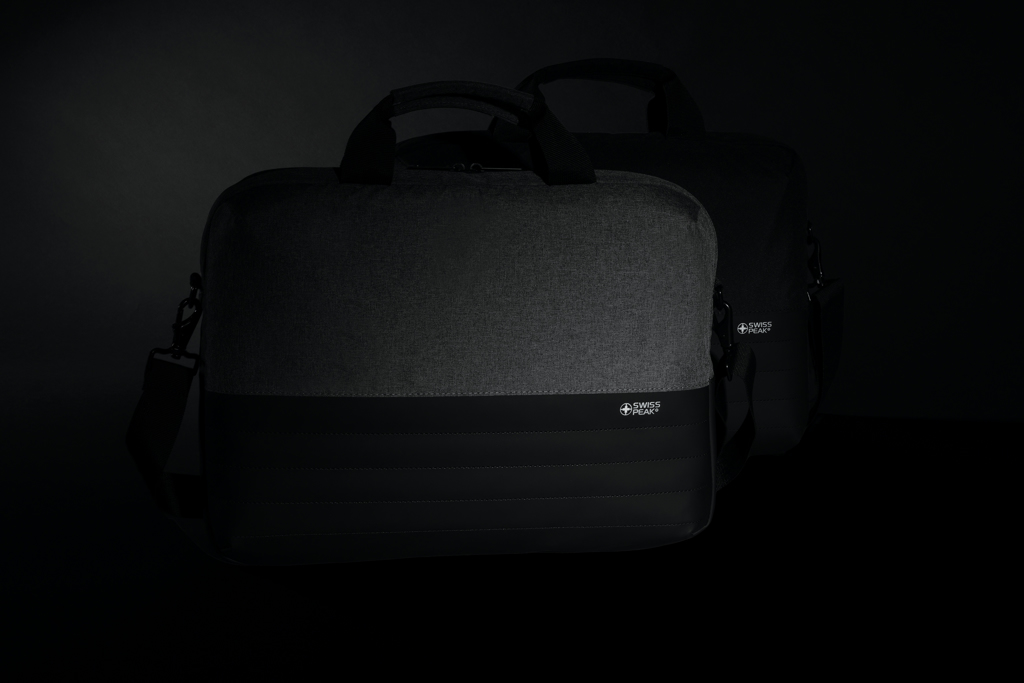 Swiss Peak Borse porta PC Borsa porta PC 15.6″ AWARE™ RFID grigia