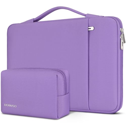 Domiso Laptop Sleeve 13,3 pollici custodia laptop viola impermeabile