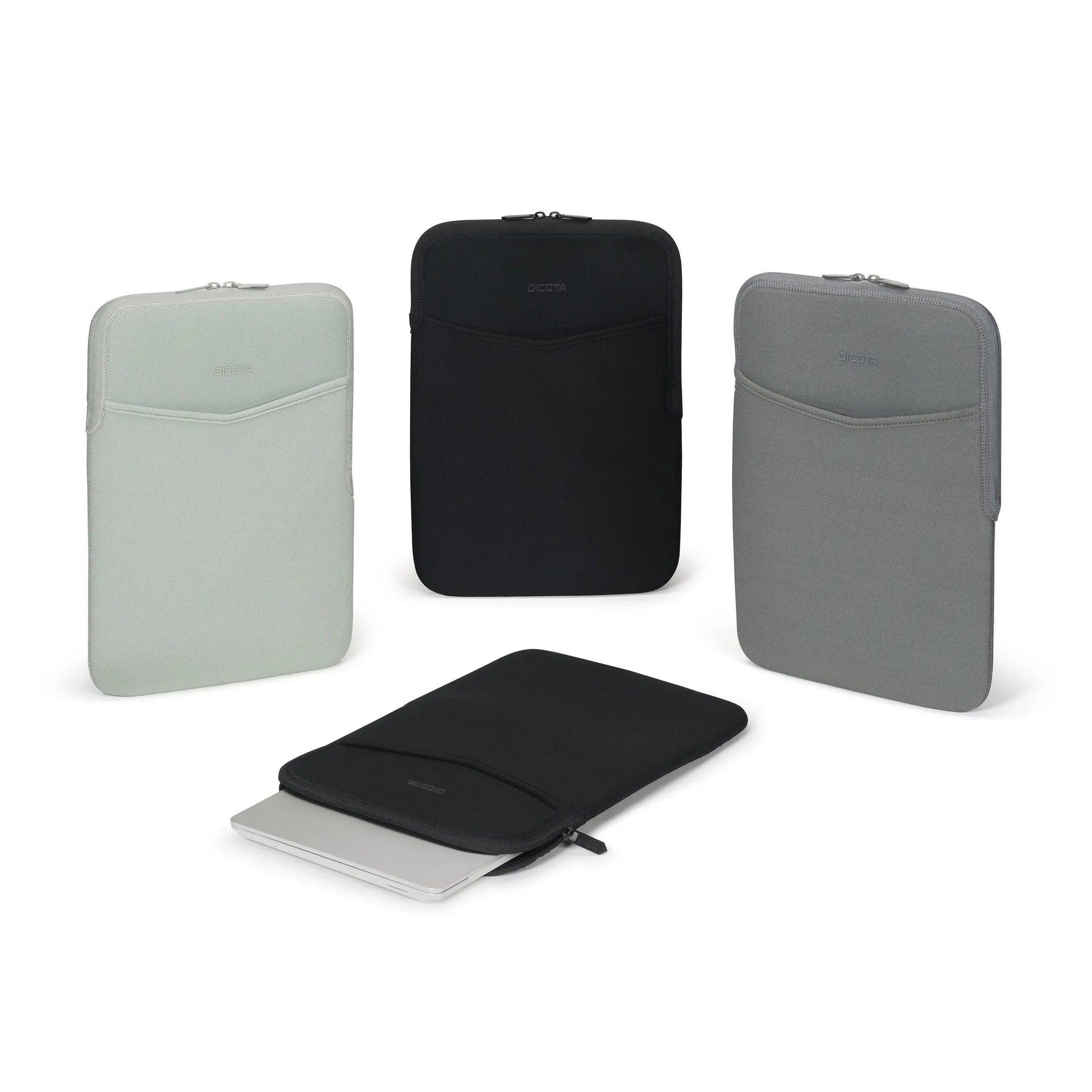 BASE XXO Sleeves Sleeve Eco SLIM M per Microsoft Surface Laptop grigia in neoprene idrorepellente