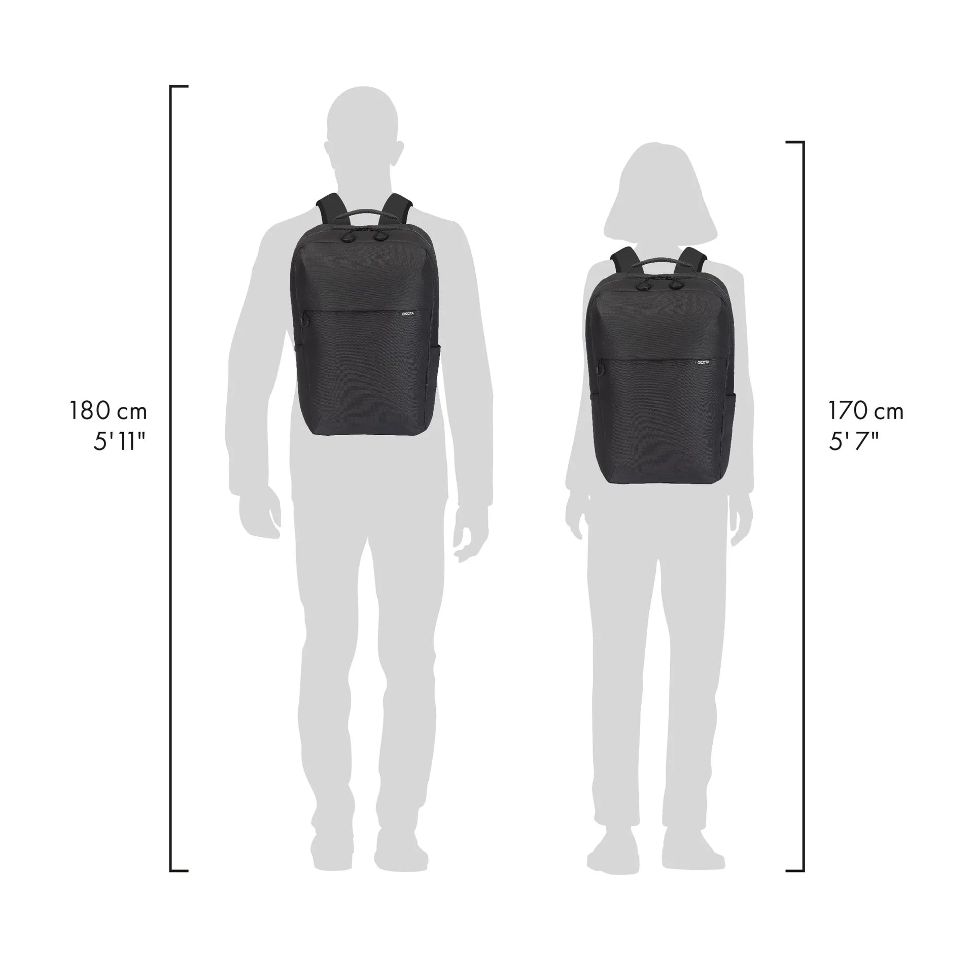 BASE XXO Backpacks Backpack COMMUTER 13-16 zaino laptop in poliestere riciclato