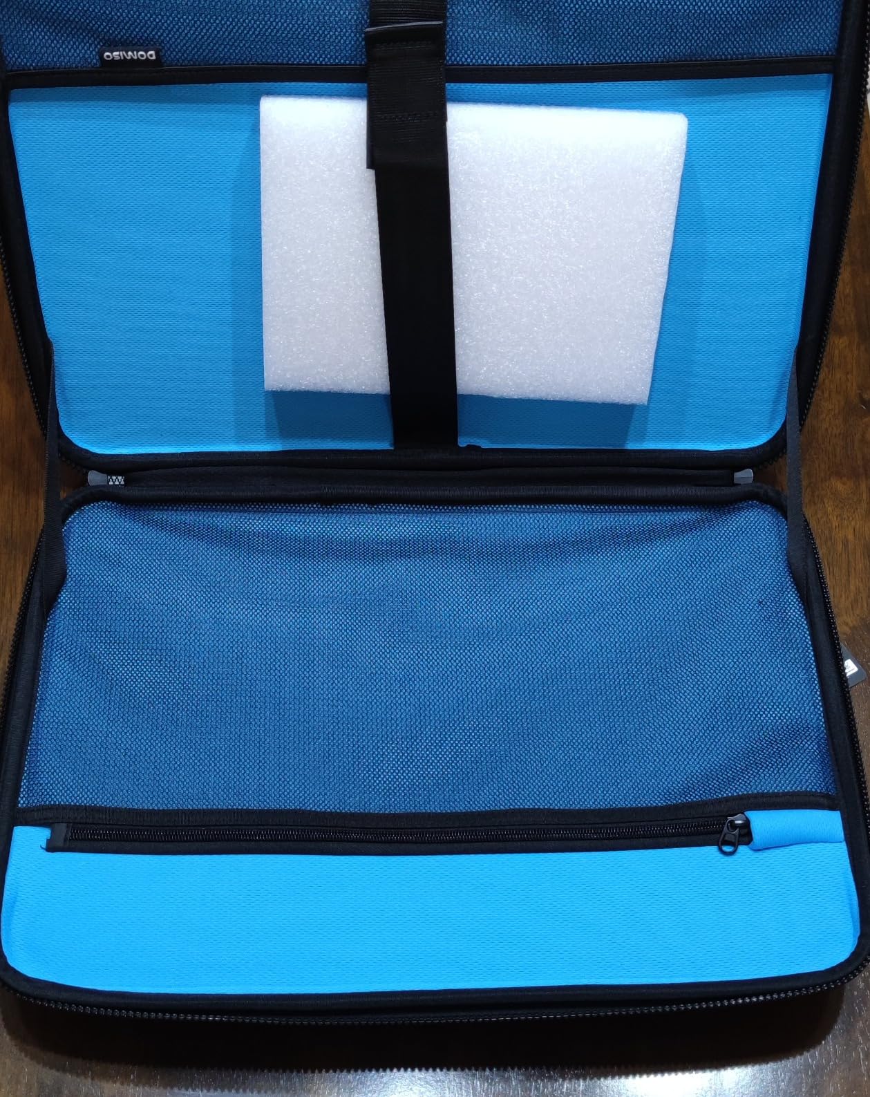Domiso EVA Laptop Bag 17,3 pollici borsa nera antiurto