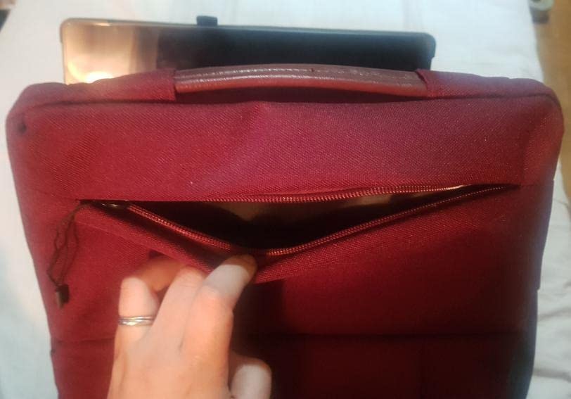 Domiso Laptop Sleeve 14 Pollici custodia laptop fucsia impermeabile