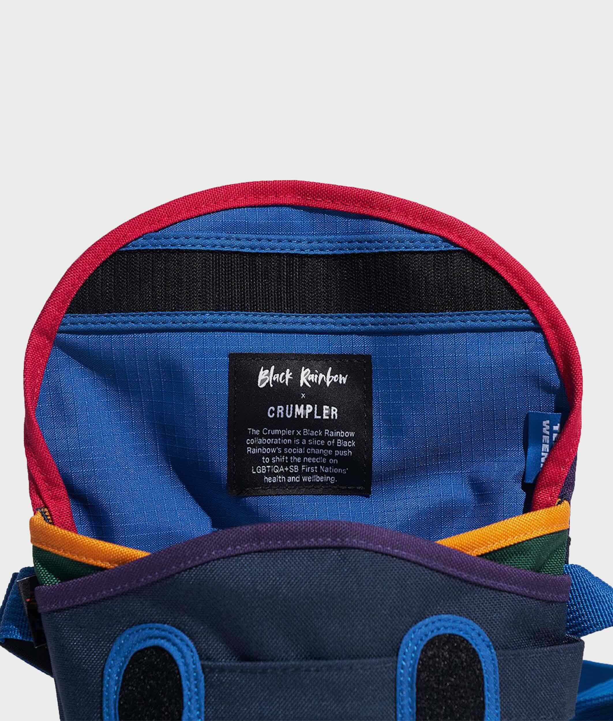 Crumpler Borse messenger Teenie Weenie - Black Rainbow borsa messenger Rainbow