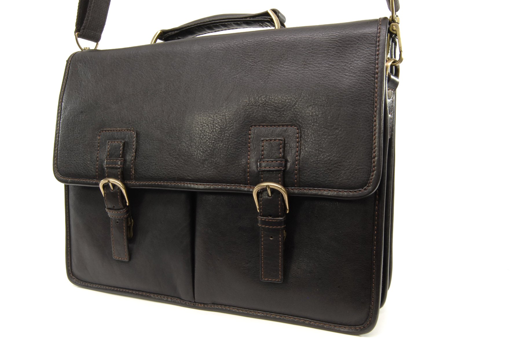 Ashwood Man Bags & Briefcases Gareth borsa laptop marrone 15,5 pollici