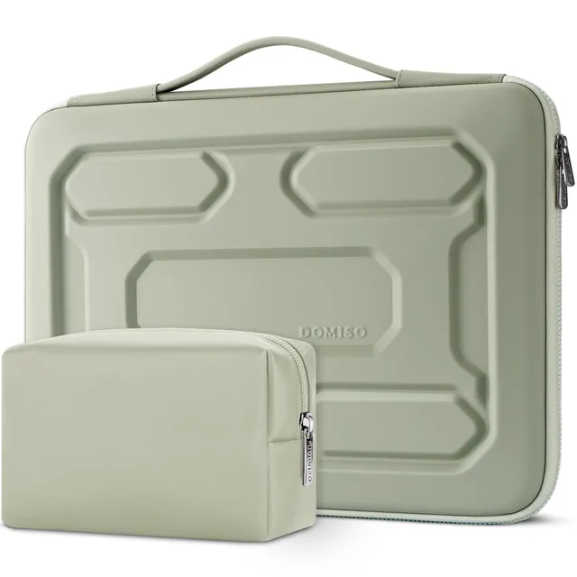 Domiso EVA Laptop Bag 17,3 pollici custodia laptop verde menta antiurto