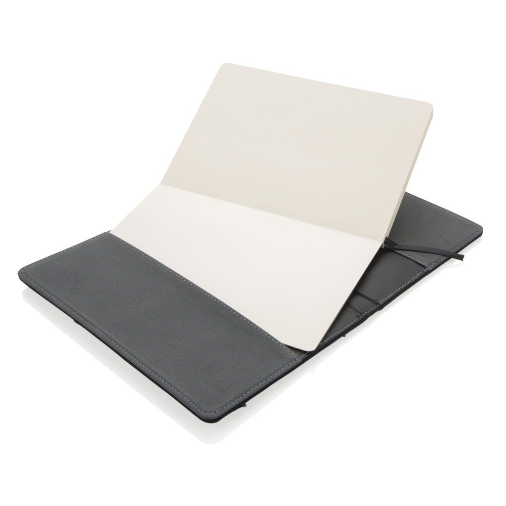 Swiss Peak Ufficio & Scrittura Set penna e taccuino set regalo nero 1680D