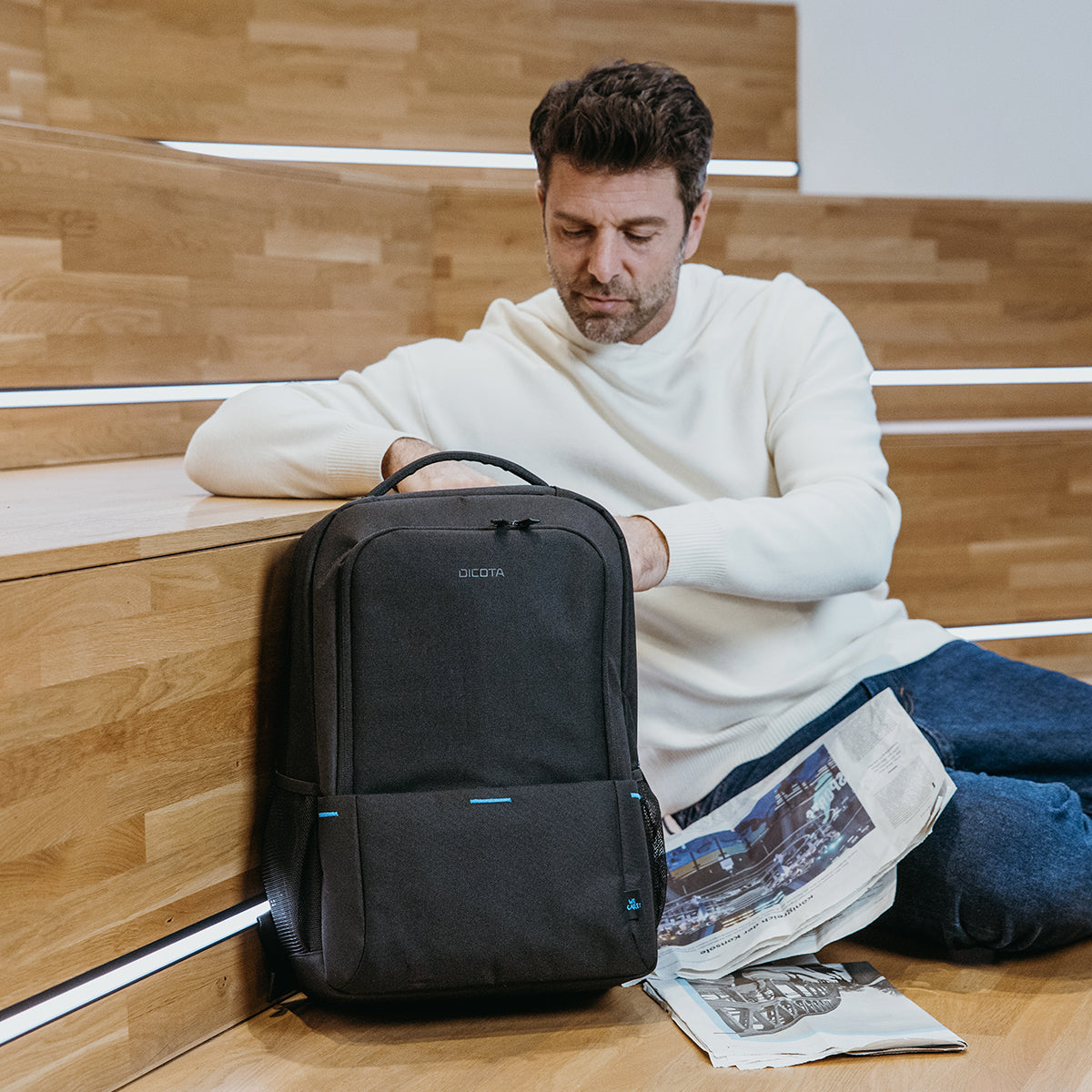 BASE XXO Backpacks TWO 15-17.3 zaino laptop nero
