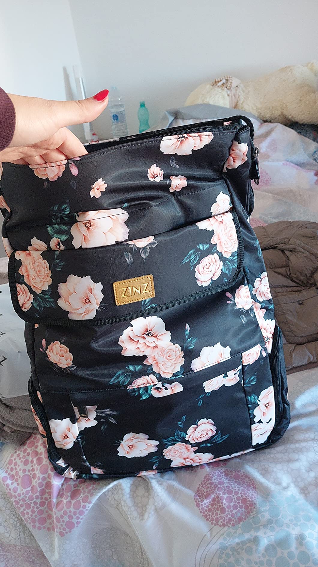 ZINZ Backpacks Penoy zaino laptop 15,6" espandibile 10-25 L