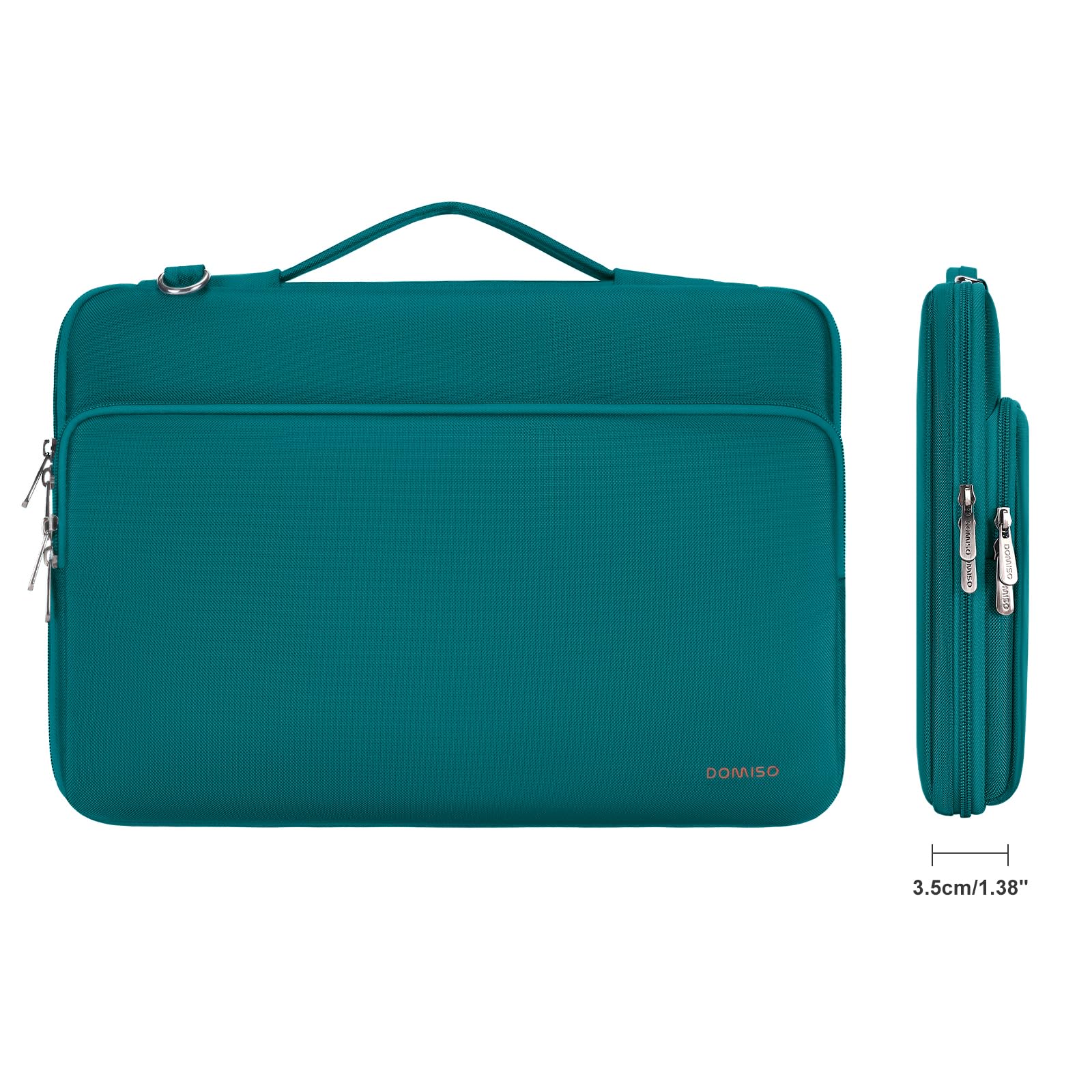 Domiso Laptop Sleeve 15,6 Pollici custodia laptop turchese impermeabile