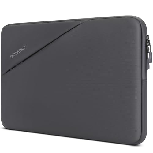 Domiso Laptop Sleeve 17,3 pollici custodia laptop nera impermeabile