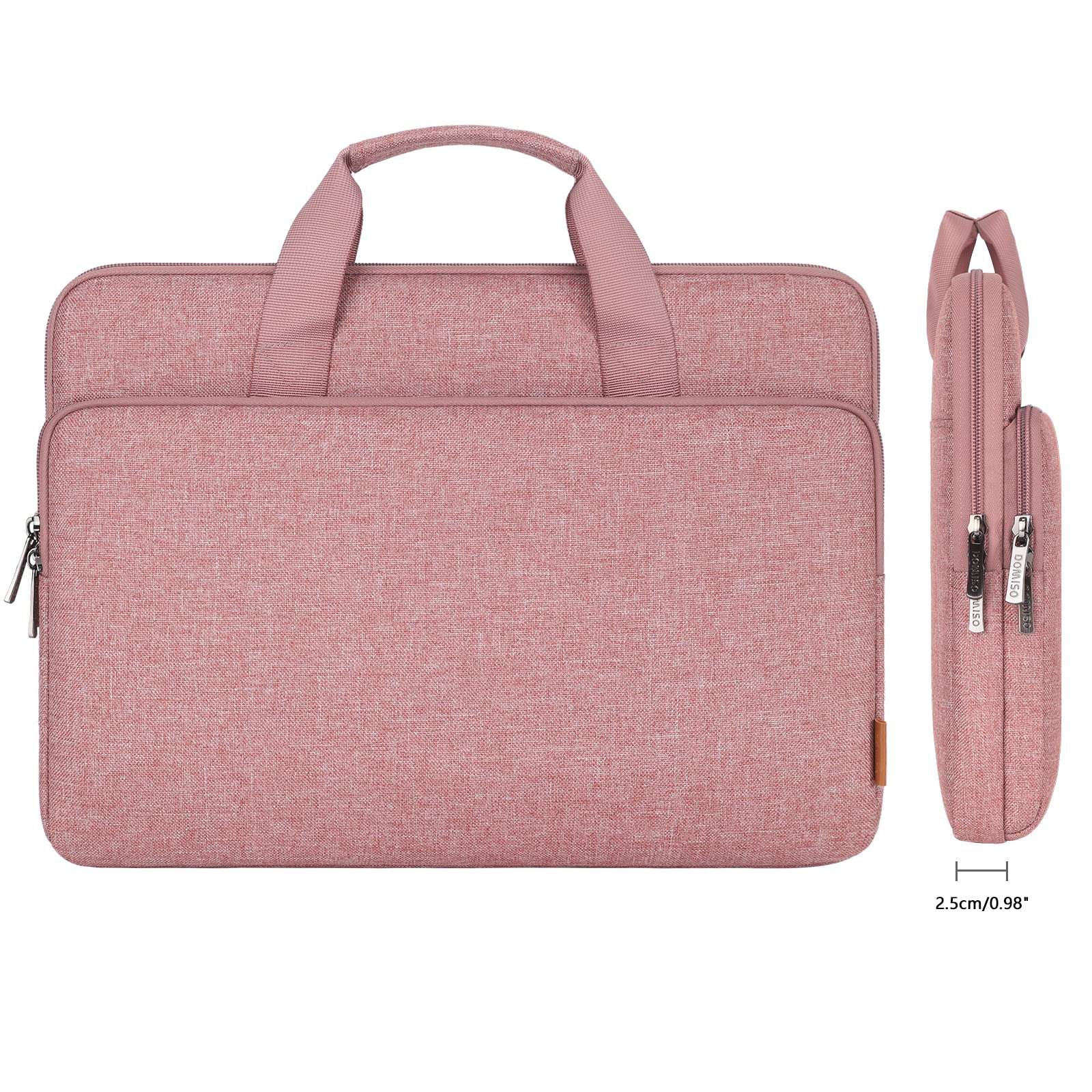 Domiso Laptop Sleeve 17,3" custodia laptop rosa impermeabile