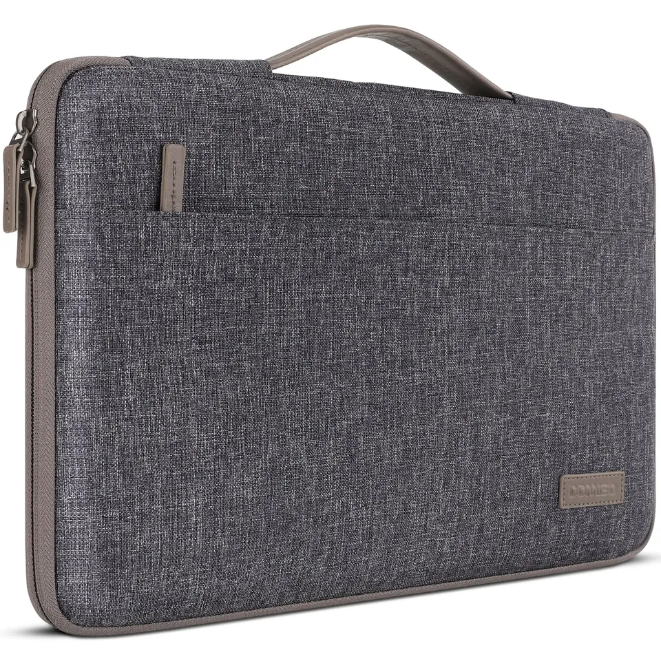 Domiso Laptop Sleeve 17.3 Pollici custodia laptop Grigio Scuro sottile