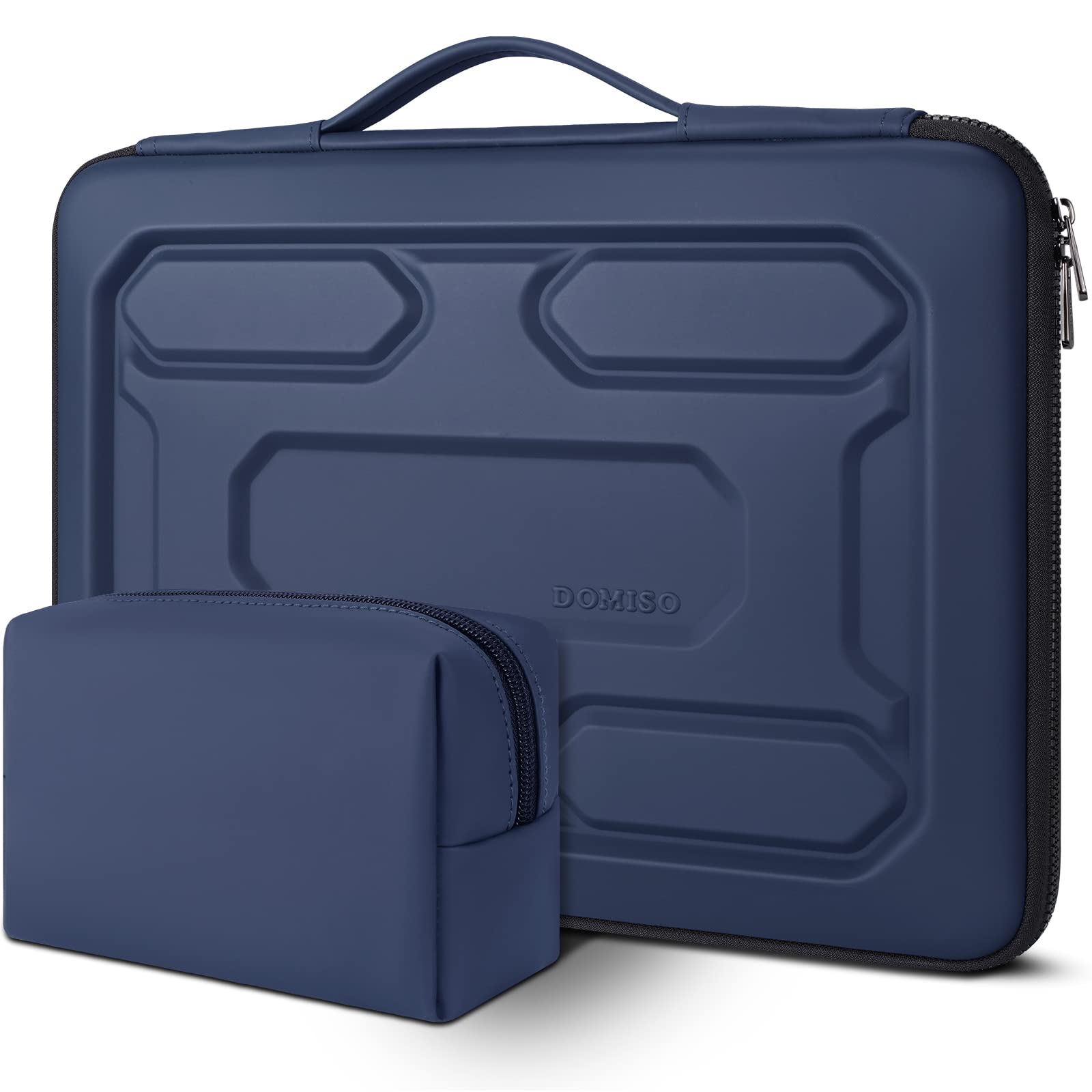 Domiso EVA Laptop Bag 17,3 pollici custodia laptop blu scuro antiurto