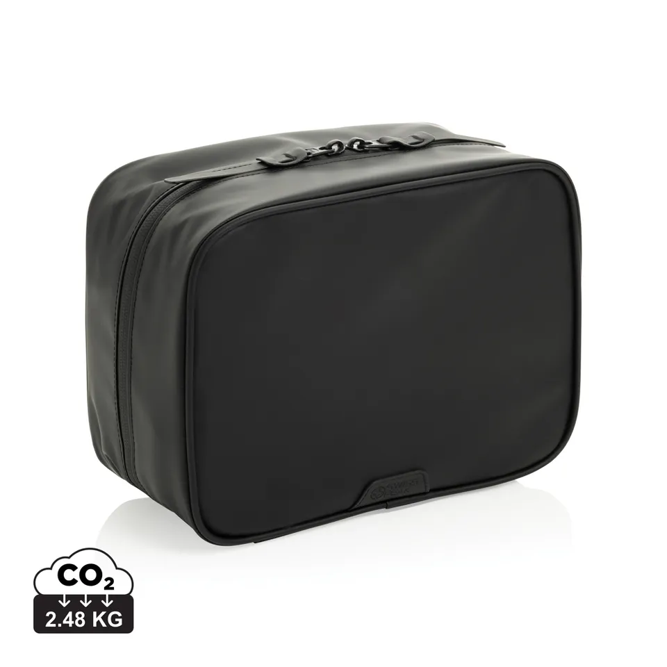 Swiss Peak Accessori da viaggio Beauty case multifunzionale OSLO RCS nero, pieghevole