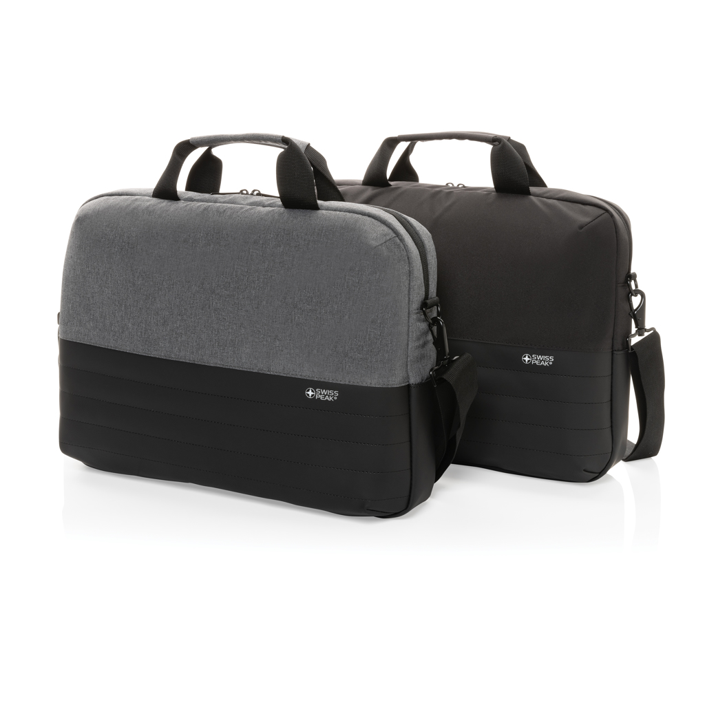 Swiss Peak Borse porta PC Borsa porta PC 15.6″ AWARE™ RFID grigia