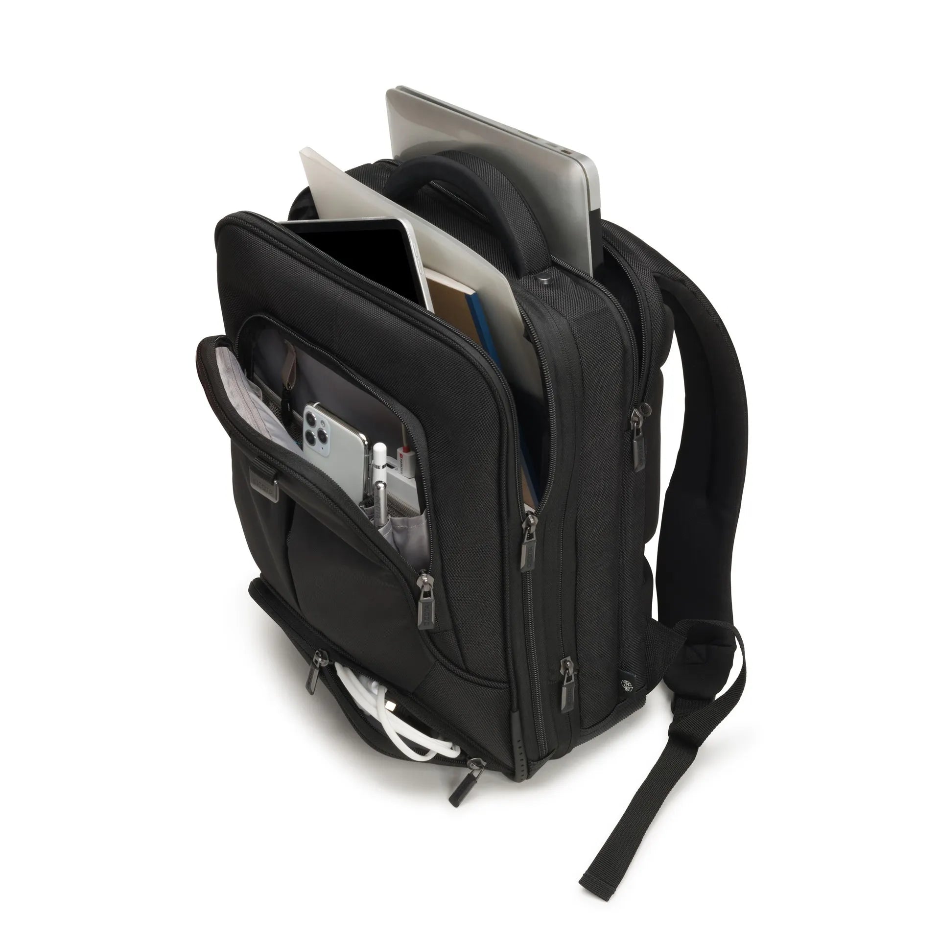 BASE XXO Zaini Eco Backpack PRO 12-14.1 zaino laptop nero PET riciclato