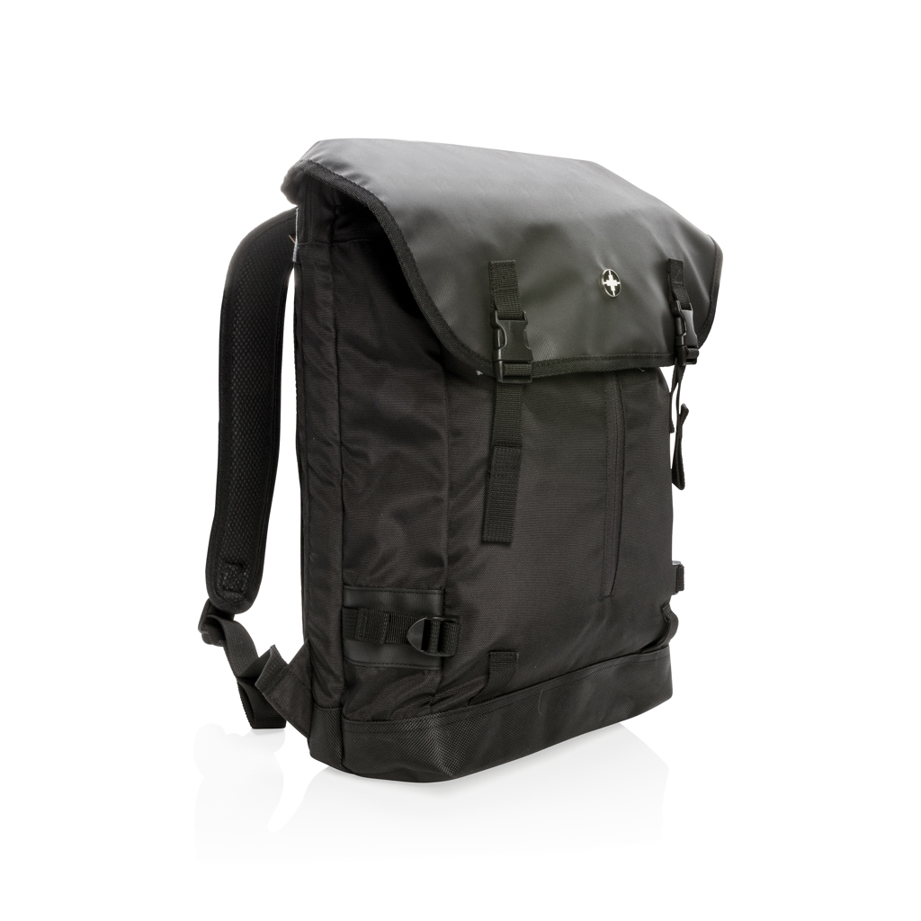 Swiss Peak Zaini zaino porta PC 17″ nero ultraleggero