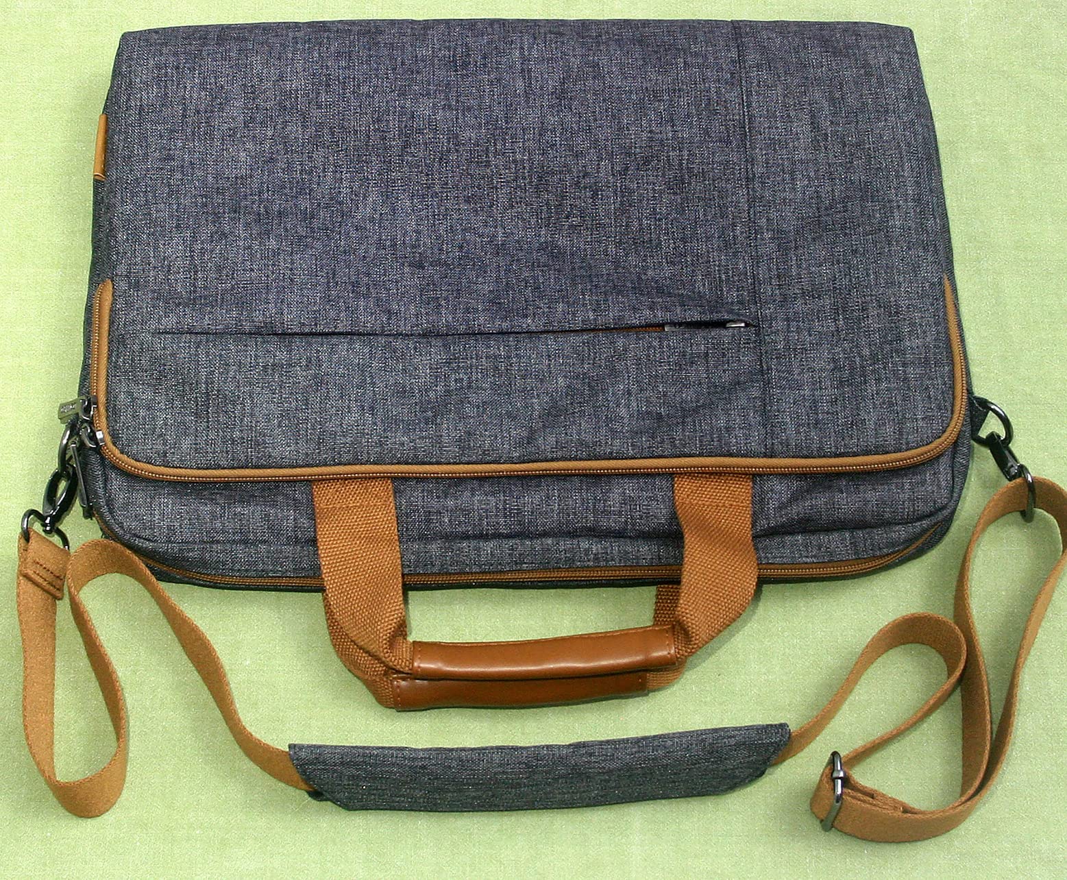 Domiso Laptop Briefcase 15,6 Pollici ventiquattrore laptop grigio scuro impermeabile