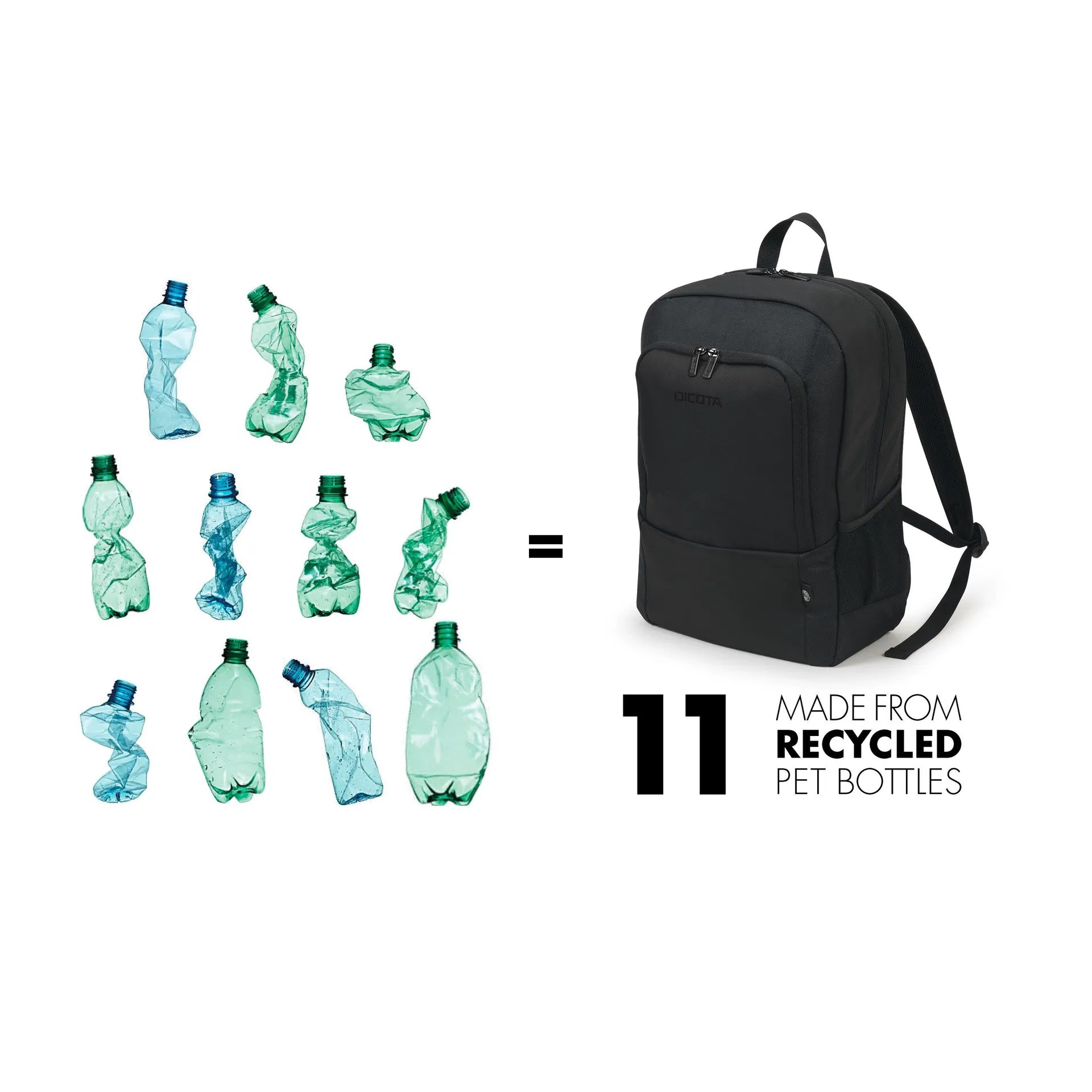BASE XXO Eco Backpack BASE 15-17.3 zaino laptop PET riciclato
