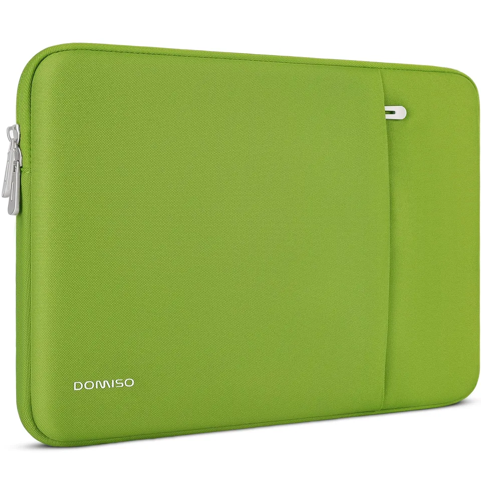 Domiso Laptop Sleeve 17,3 pollici custodia laptop Verde Chiaro impermeabile