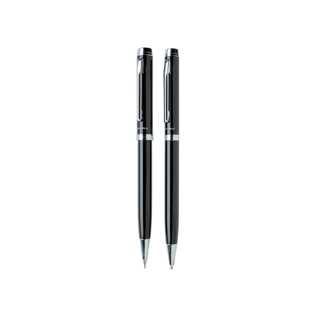 Swiss Peak Ufficio & Scrittura Luzern set penne nero con matita 0,7 mm