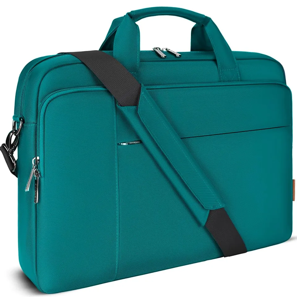 Domiso Laptop Briefcase 17,3 pollici borsa laptop turchese impermeabile