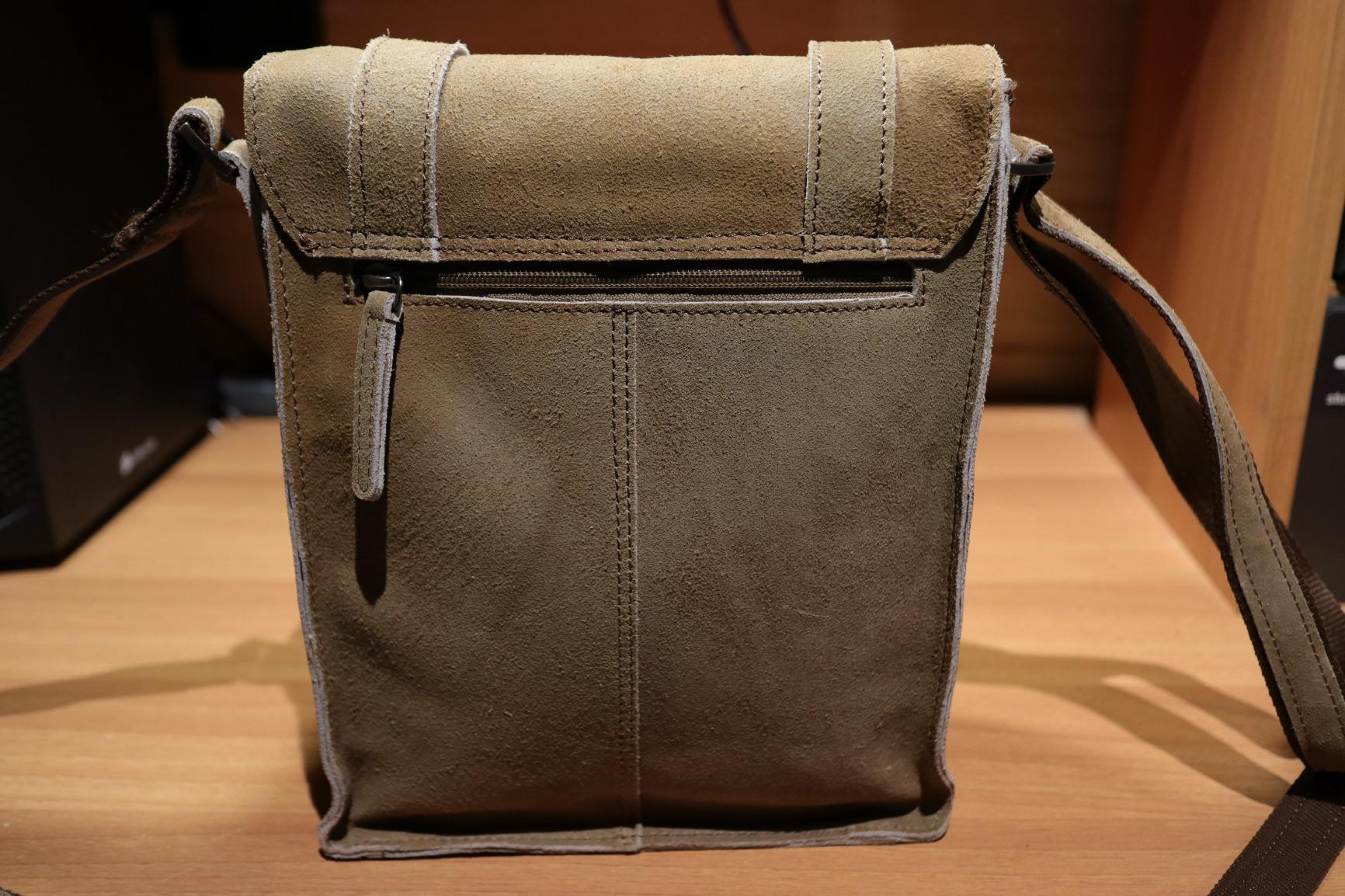 Ashwood Man Bags & Briefcases 8355 borsa messenger marrone chiaro in pelle