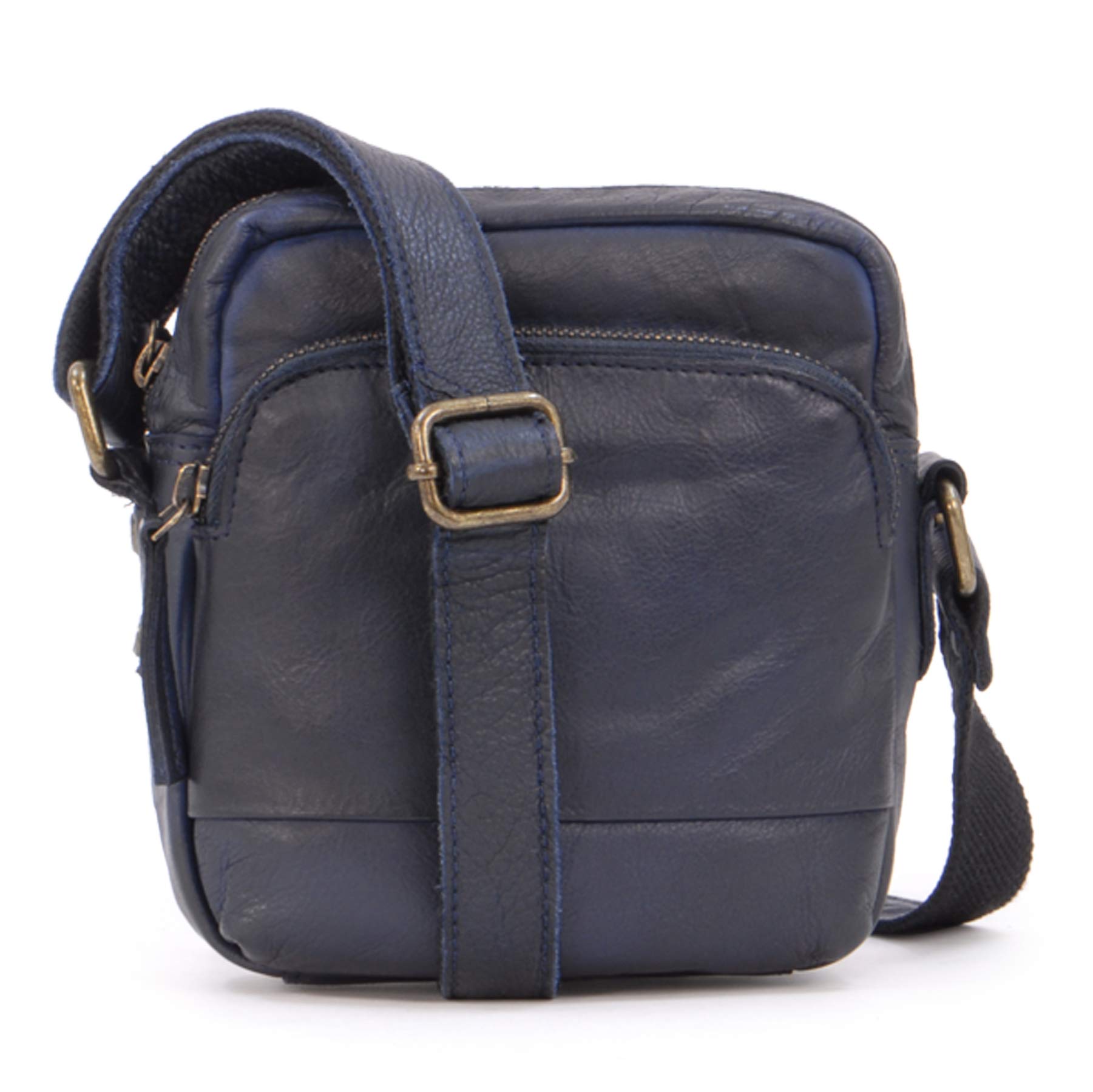 Ashwood Vera Pelle Vintage F-81 borsa a tracolla piccola in pelle